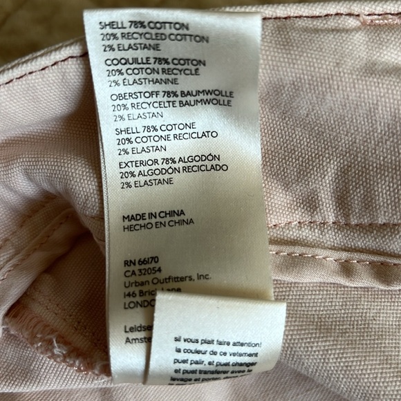 Anthropologie Pilcro Mid-rise Wide-leg cargo pants - Picture 7 of 9